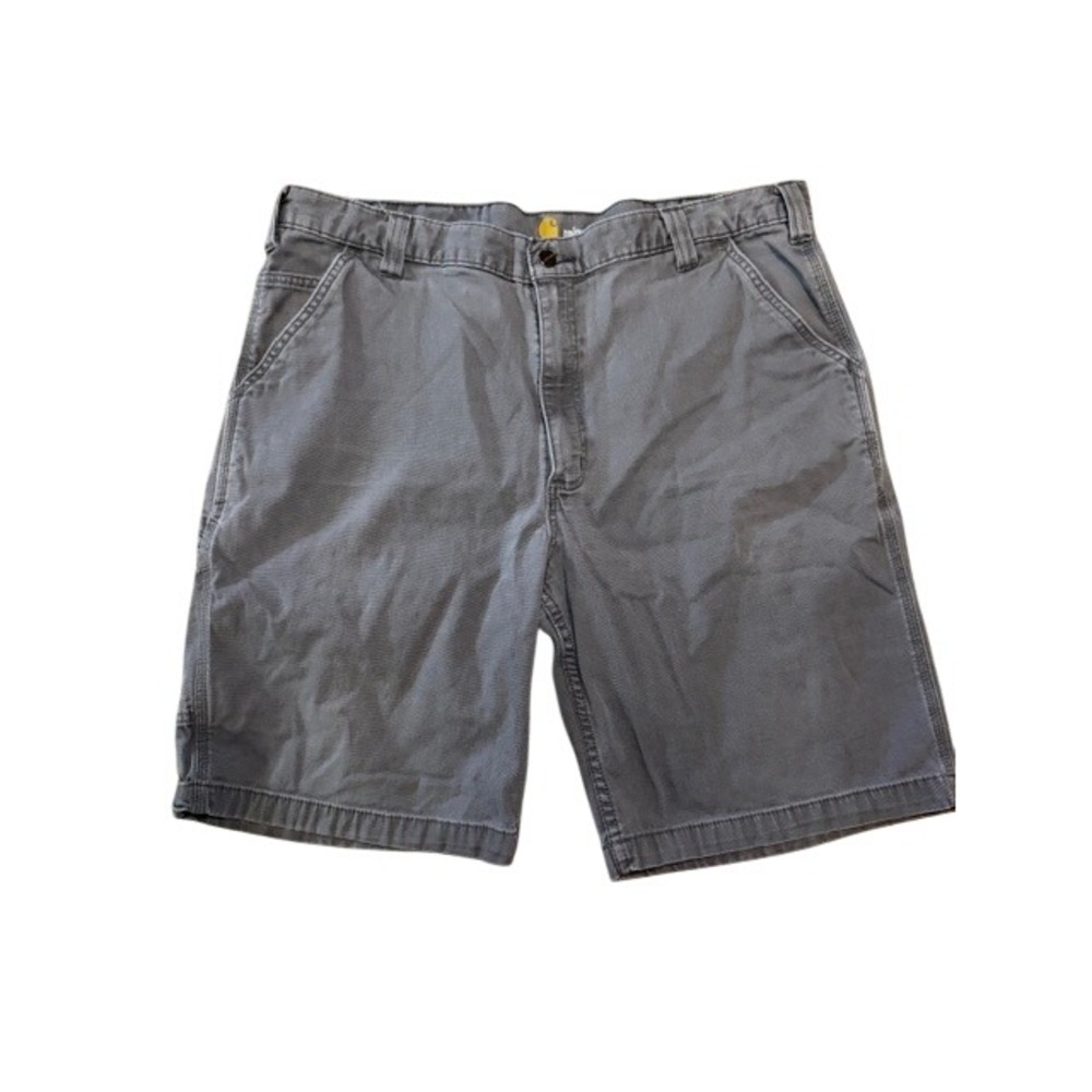 Carhartt Mens Relaxed‎ Fit Canvas Work Shorts Grey Size 40